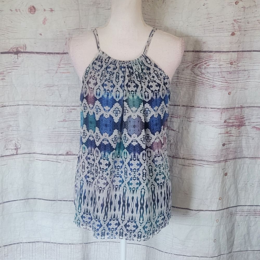 Ramy Brook Python Arrow Sleeveless Top Size Large - image 2